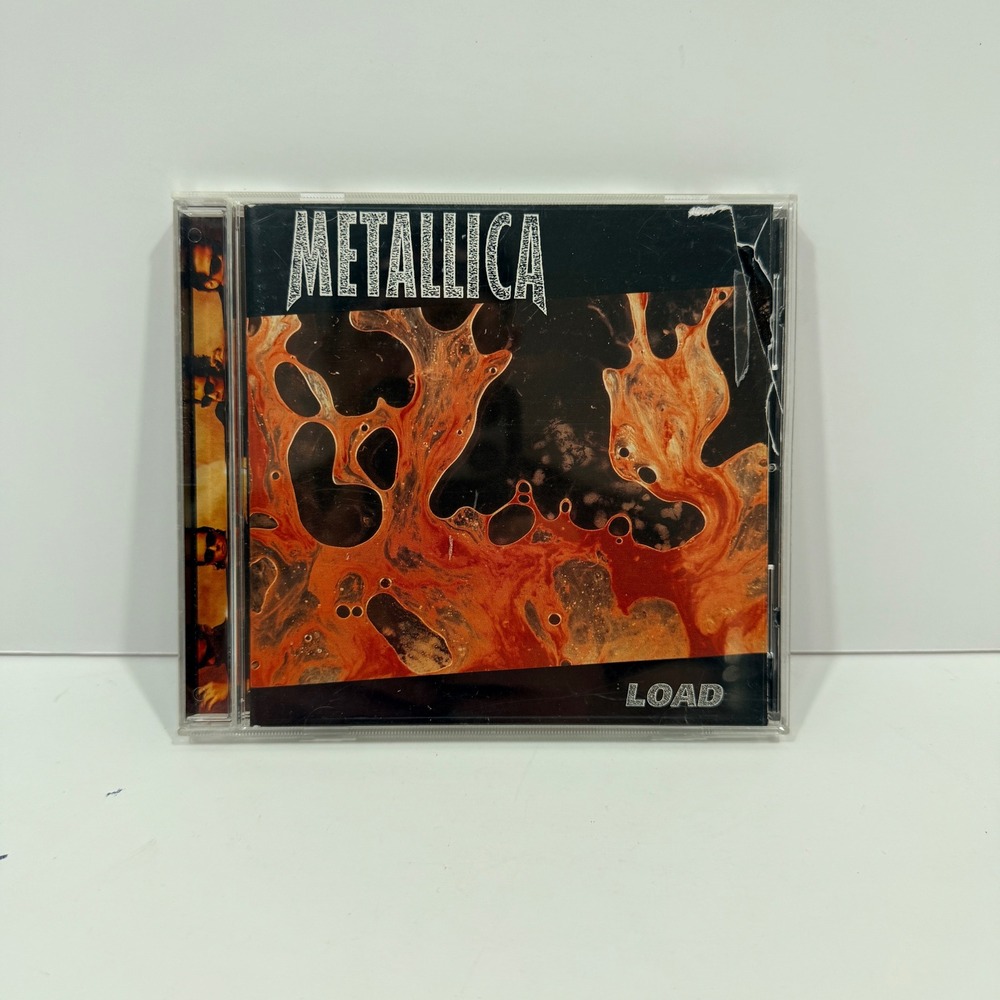 Metallica Load CD Album 1996 Black Orange Heavy Metal Rock 075596192323